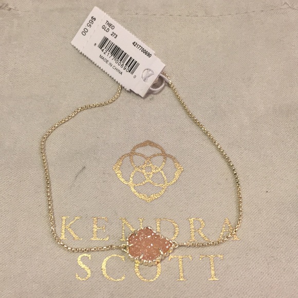 Kendra Scott Jewelry - Kendra Scott Theo Bracelet Gold/Sand Druzy